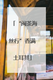 “闽茶海丝行”香满土耳其
