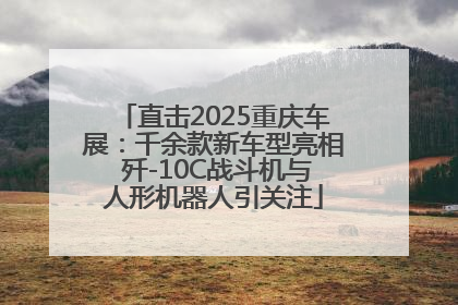 直击2025重庆车展：千余款新车型亮相 歼-10C战斗机与人形机器人引关注