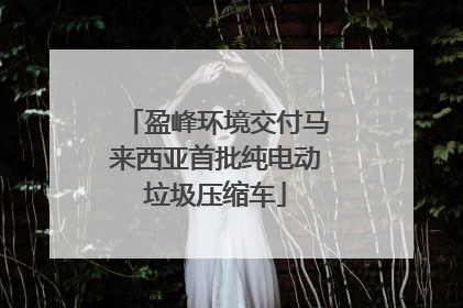 盈峰环境交付马来西亚首批纯电动垃圾压缩车