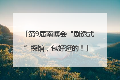 第9届南博会“剧透式”探馆，包好逛的！
