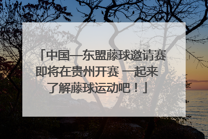 中国—东盟藤球邀请赛即将在贵州开赛 一起来了解藤球运动吧！