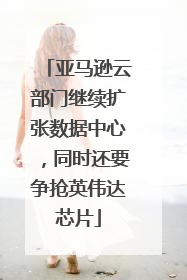 亚马逊云部门继续扩张数据中心，同时还要争抢英伟达芯片