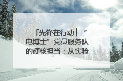 先锋在行动 ▏“电博士”党员服务队的硬核担当：从实验室到抗洪一线