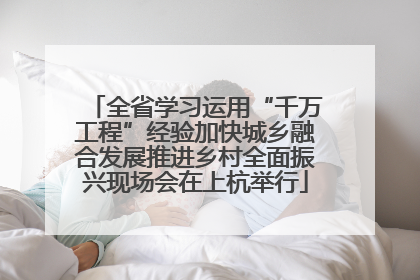 全省学习运用“千万工程”经验加快城乡融合发展推进乡村全面振兴现场会在上杭举行