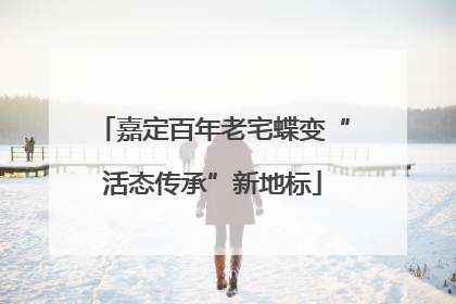 嘉定百年老宅蝶变“活态传承”新地标