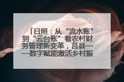 日照：从“流水账”到“云台账”看农村财务管理新变革，莒县——数字赋能激活乡村振兴“一池春水”