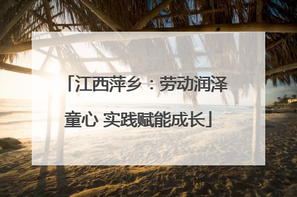江西萍乡：劳动润泽童心 实践赋能成长