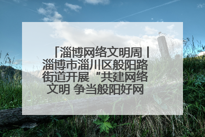 淄博网络文明周丨淄博市淄川区般阳路街道开展“共建网络文明 争当般阳好网民”主题宣讲活动