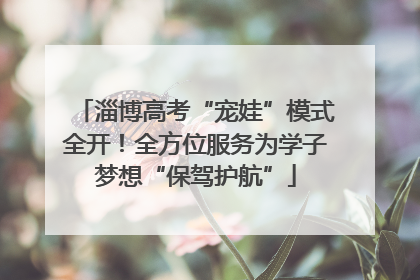 淄博高考“宠娃”模式全开！全方位服务为学子梦想“保驾护航”