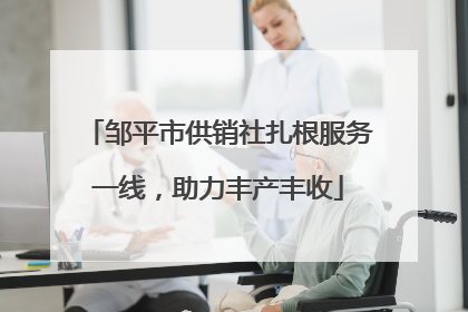 邹平市供销社扎根服务一线，助力丰产丰收