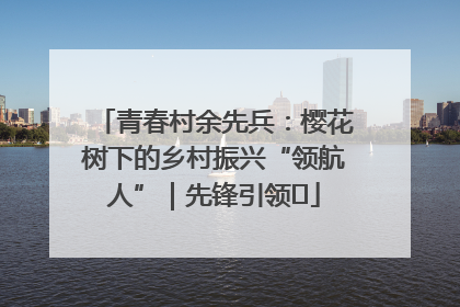 青春村余先兵:樱花树下的乡村振兴“领航人”|先锋引领⑪