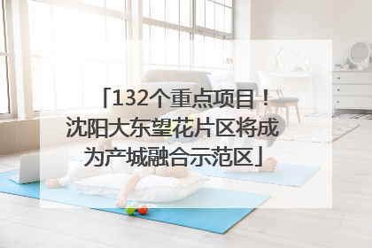 132个重点项目！沈阳大东望花片区将成为产城融合示范区