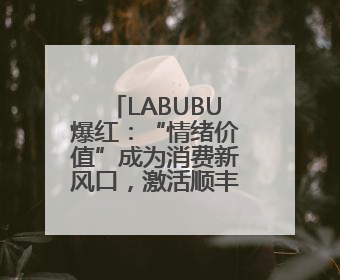 LABUBU爆红：“情绪价值”成为消费新风口，激活顺丰同城等第三方即配